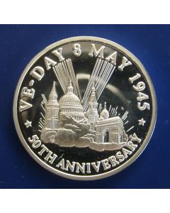 Turks & Caicos Islands 	 20 Crowns	1995	 50th Anniversary - VE Day