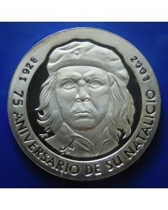 Carib.C.	 10 Pesos	2003	 75th Anniversary of the Birth of Che Guevara 