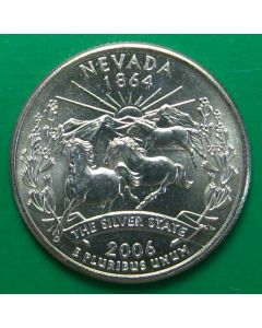 United States 50 State Quarters 2006Pkm#382  - Nevada  