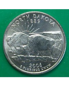 United States 50 State Quarters 2006Pkm#385 - North Dakota  