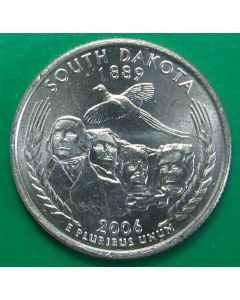 United States 50 State Quarters 2006Pkm#386   - South Dakota   