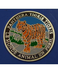 Togo 	 500 Francs	2001	 - Panthera Tigris - Proof / Silver