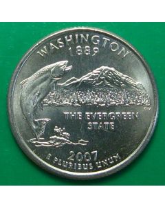 United States 50 State Quarters 2007Pkm#397  - Washington  