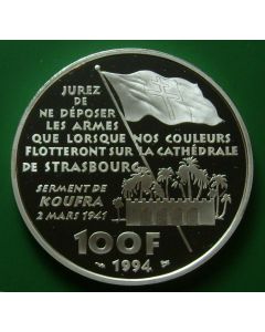 France  100 Francs1994 km#  1039 
