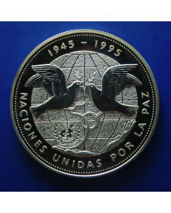 Dominican Republic	 Peso	1995	 50th Anniversary of the United Nations 