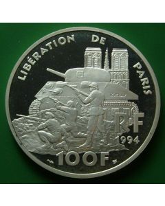 France  100 Francs1994 km#  1045.2  Schön# 231