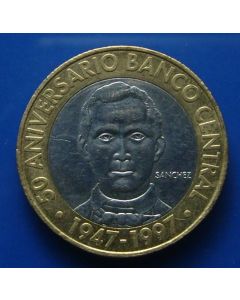 Dominican Republic 5 Pesos1997km# 88 