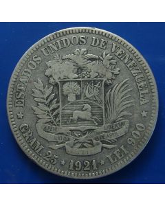 Venezuela  Gram 251921 Y# 24.2   Schön#29