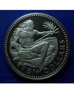 Barbados 10 Dollarskm# 17A