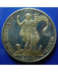 Order of Malta	 2 Scvdi	1965	  NON SVRREXIT MAIOR – Proof / Silver