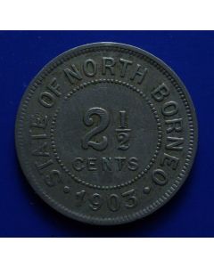 British North Borneo  2½ Cent1903 km# 4    Schön# 4