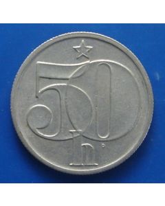 Czechoslovakia 50 Haleru km# 89 