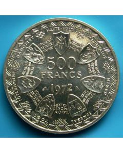 West African States  500 Francs1972km# 7   Schön# 16