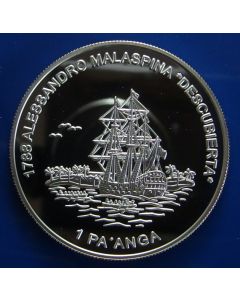 Tonga  Pa'anga2001 km# new  