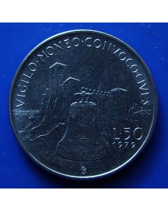 San Marino  50 Lire1979 km# 94  