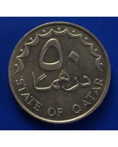 Qatar  50 Dirhams1973 km# 5  