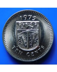 Rhodesia  10 Cents1975 km#14  Schön# 14