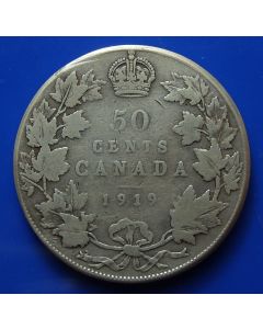 Canada 50 Cents1919km# 25 Schön# 23