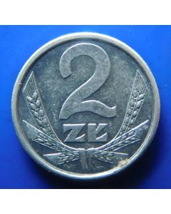 Poland 	 2 Zlote	1989
