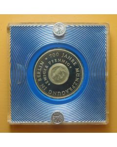 Germany Democratic Republic 	 10 Mark	1981	 700th Ann. Berlin Mint – in Original sealed box,  Proof