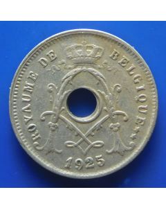 Belgium 	 5 Centimes	1925	 Belgique / Albert I (French text) km# 66