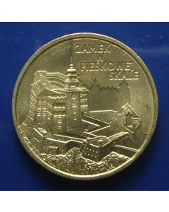 Poland 	 2 Zlote	1997	 - Zamek W Pieskowej Skale - unc