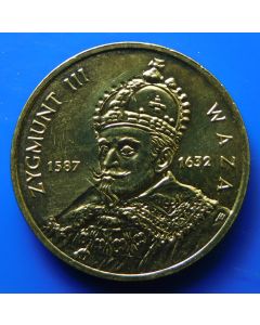 Poland 	 2 Zlote	1998	 - Sigismund lll