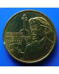 Poland 	 2 Zlote	2001	 - Henryk Wieniawski