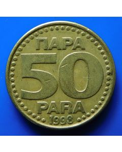 Yugoslavia  50 Para1998km#174 