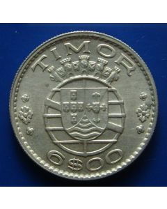 Timor 6 Escudos 1958 km# 15  