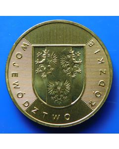 Poland 	 2 Zlote	2004	 - Lodzkie District