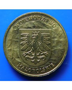 Poland 	 2 Zlote	2004	 - Malopolskie District