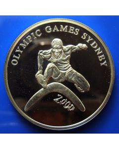 Somalia 	 250 Shillings	2000	 - Hurdler - Silver / Proof