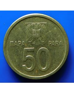 Yugoslavia  50 Para2000km#179    Schön#177