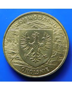 Poland 	 2 Zlote	2004	 - Wojewodztwo Opolskie