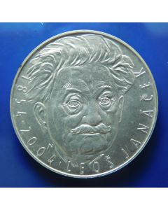 Czech Republic  200 Korun 2004	 150th Anniversary of the Birth of Leoš Janáček – Milled edge / Silver