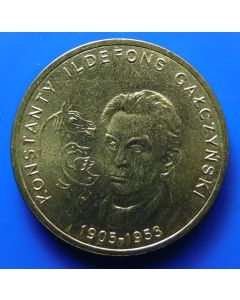 Poland 	 2 Zlote	2005	 Konstanty Ildefons Gałczyński (1905-1953) - The 100th Anniversary of the Birth 