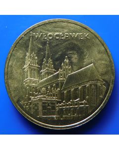 Poland 	 2 Zlote	2005	 - Wioclawek Cathedral
