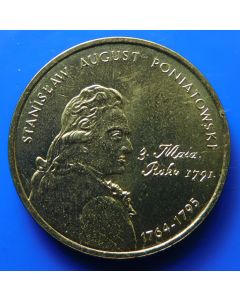 Poland 	 2 Zlote	2005	 Stanislaus II of Poland born Stanislaus August Poniatowski (1732 - 1798), king of Poland from 1764 to 1795