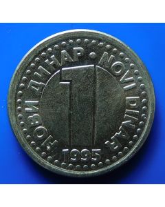 Yugoslavia  Novi Dinar1995km#165   Schön#160