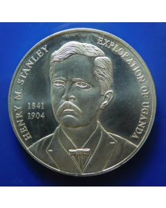 Uganda 2000 Shillings	2002	  British Exploration of Uganda – Henry M. Stanley / Silver