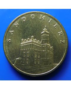 Poland 	 2 Zlote	2006	 - Sandomierz palace