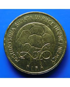 Poland 	 2 Zlote	2006	 - Soccer ball