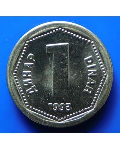 Yugoslavia  Dinar1993km#154  Schön#149