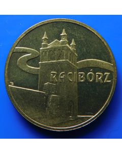 Poland 	 2 Zlote	2007	 - Raciborz