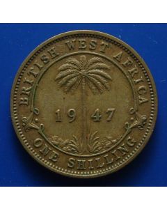 British West Africa Shilling1947km# 23   Schön# 26