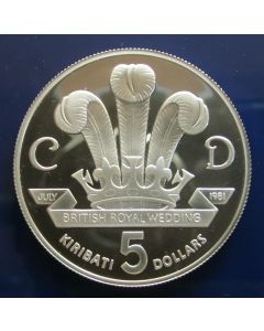 Kiribati 5 Dollars1981