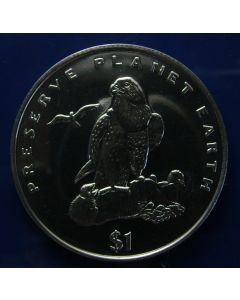 Eritrea Dollar1996km#37 
