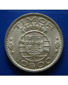 Timor 10 Escudos 1964 km# 16  