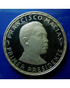Equatorial Guinea 	 200 Pesetas		 First President Fransisco Macias